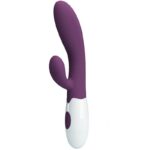 Imagen del artículo erótico PRETTY LOVE - ALVIS VIBRADOR RABBIT & PUNTO G MORADO de PRETTY LOVE FLIRTATION en la sección JUGUETES BIENESTAR |Vibradores|Vibradores Rabbit de Millenial Sexshop.