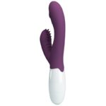 PRETTY LOVE - ANDRE VIBRADOR RABBIT & ESTIMULADOR PUNTO G MORADO - Imagen 3