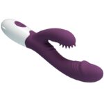 PRETTY LOVE - ANDRE VIBRADOR RABBIT & ESTIMULADOR PUNTO G MORADO - Imagen 5