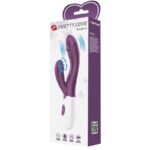 PRETTY LOVE - ANDRE VIBRADOR RABBIT & ESTIMULADOR PUNTO G MORADO - Imagen 10