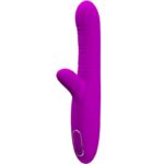 Imagen del artículo erótico PRETTY LOVE - ANGELIQUE VIBRADOR MULTIFUNCIÓN + ESTIMULADOR DE CLÍTORIS MORADO de PRETTY LOVE en la sección JUGUETES BIENESTAR |Vibradores|Vibradores HI-TECH de Millenial Sexshop.