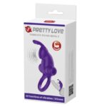 PRETTY LOVE - ANILLO VIBRADOR I CONEJO PARA PENE MORADO - Imagen 9