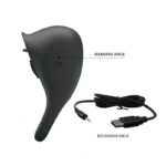 PRETTY LOVE - ANILLO VIBRADOR PARA PENE CON LENGUA NEGRO - Imagen 8