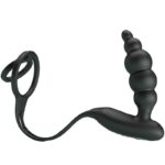 Imagen del artículo erótico PRETTY LOVE - ANILLOS PENE CON PLUG VIBRADOR de PRETTY LOVE en la sección JUGUETES BIENESTAR |Juguetes para Hombres|Accesorios para el pene|Anillos Pene|Anillos con Plug de Millenial Sexshop.