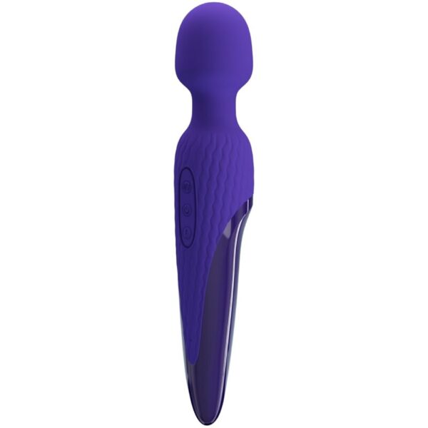 Imagen del artículo erótico PRETTY LOVE - ANTONY YOUTH VIBRADOR WAND EFECTO CALOR VIOLETA de PRETTY LOVE YOUTH en la sección JUGUETES BIENESTAR |Vibradores|Vibrador WAND de Millenial Sexshop.