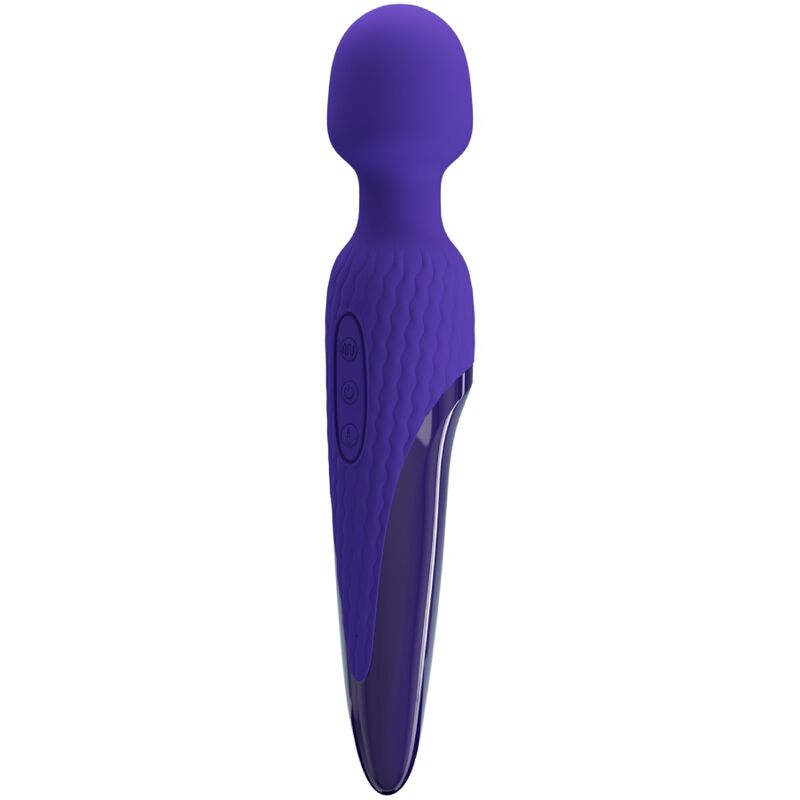 Imagen del artículo erótico PRETTY LOVE - ANTONY YOUTH VIBRADOR WAND EFECTO CALOR VIOLETA de PRETTY LOVE YOUTH en la sección JUGUETES BIENESTAR |Vibradores|Vibrador WAND de Millenial Sexshop.