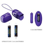 PRETTY LOVE - ARVIN YOUTH HUEVO VIBRADOR CONTROL REMOTO VIOLETA - Imagen 5