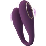 Imagen del artículo erótico PRETTY LOVE - AUGUST VIBRADOR DOBLE PLACER APP REMOTE de PRETTY LOVE C-TYPE en la sección JUGUETES BIENESTAR |Vibradores|Vibrador Parejas U de Millenial Sexshop.