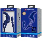 PRETTY LOVE - AYAD ANILLO VIBRADOR RABBIT CON PLUG AZUL - Imagen 11
