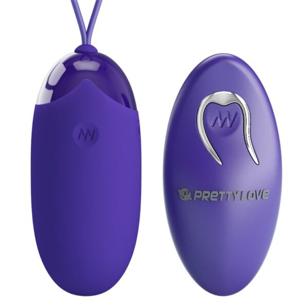 Imagen del artículo erótico PRETTY LOVE - BERGER YOUTH HUEVO VIBRADOR CONTROL REMOTO VIOLETA de PRETTY LOVE YOUTH en la sección JUGUETES BIENESTAR |Juguetes para Mujeres|Estimuladores|Huevos vibradores de Millenial Sexshop.