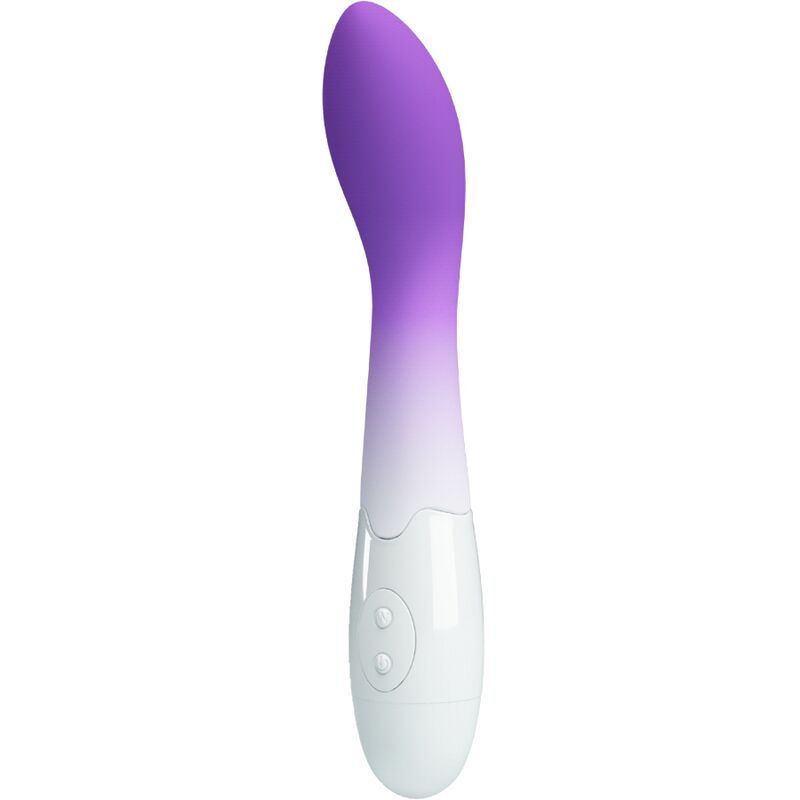 PRETTY LOVE - BISHOP VIBRADOR PUNTO G 30 VIBRACIONES MORADO-MillenialSexshop-PRETTY LOVE Imagen del artículo erótico PRETTY LOVE - BISHOP VIBRADOR PUNTO G 30 VIBRACIONES MORADO de PRETTY LOVE en la sección JUGUETES BIENESTAR |Vibradores|Vibradores Punto G de Millenial Sexshop.