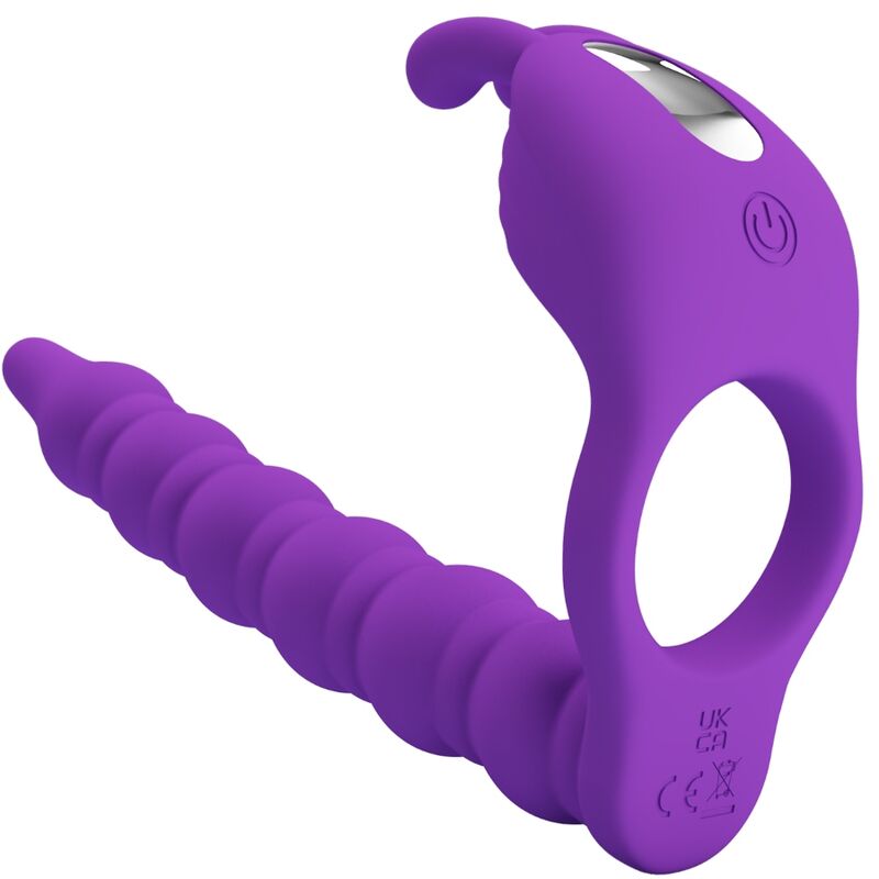 PRETTY LOVE - BLACKNEY ANILLO PENE CON PLUG VIBRADOR LILA-MillenialSexshop-PRETTY LOVE Imagen del artículo erótico PRETTY LOVE - BLACKNEY ANILLO PENE CON PLUG VIBRADOR LILA de PRETTY LOVE en la sección JUGUETES BIENESTAR |Anal|Plugs Anales de Millenial Sexshop.