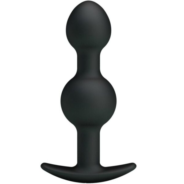 Imagen del artículo erótico PRETTY LOVE - BOLAS ANALES SILICONA ESTIMULACION ESPECIAL 10.3 CM NEGRO de PRETTY LOVE BOTTOM en la sección JUGUETES BIENESTAR |Anal|Ducha Anal de Millenial Sexshop.