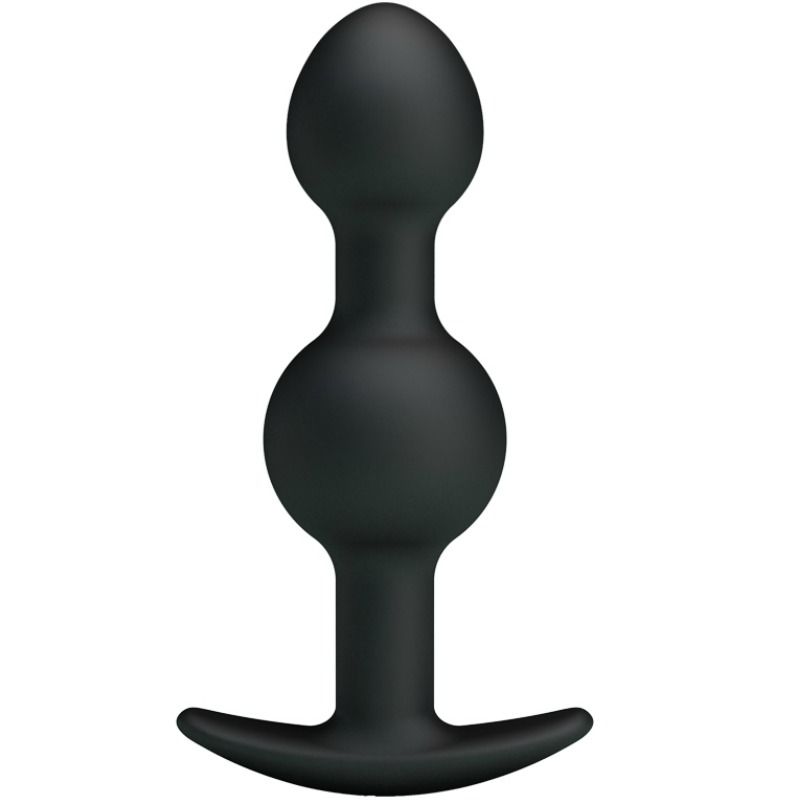 Imagen del artículo erótico PRETTY LOVE - BOLAS ANALES SILICONA ESTIMULACION ESPECIAL 10.3 CM NEGRO de PRETTY LOVE BOTTOM en la sección JUGUETES BIENESTAR |Anal|Ducha Anal de Millenial Sexshop.