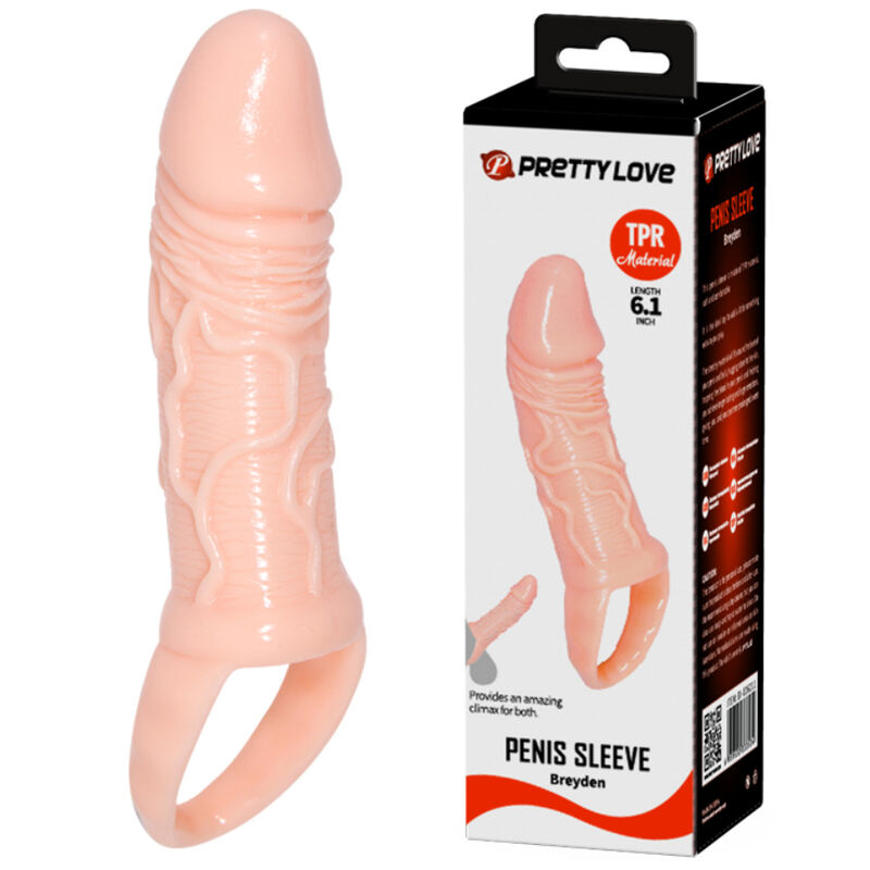 PRETTY LOVE - BREYDEN FUNDA PENE NATURAL-MillenialSexshop-PRETTY LOVE Imagen del artículo erótico PRETTY LOVE - BREYDEN FUNDA PENE NATURAL de PRETTY LOVE en la sección JUGUETES BIENESTAR |Juguetes para Hombres|Accesorios para el pene|Fundas Pene sin extensión de Millenial Sexshop.