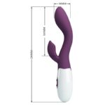 PRETTY LOVE - BRIGHTY VIBRADOR PUNTO G MORADO - Imagen 7
