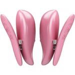 PRETTY LOVE - CAILEY PINZAS PARA PEZONES 10 VIBRACIONES CONTROL REMOTO ROSA - Imagen 3