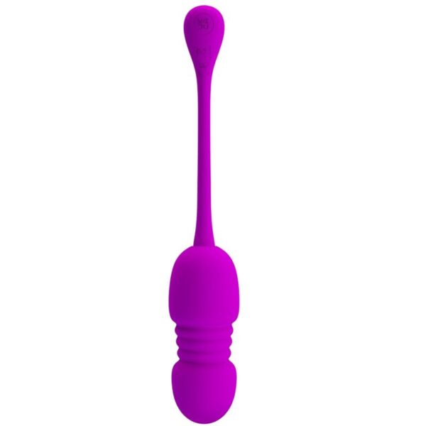Imagen del artículo erótico PRETTY LOVE - CALLIE HUEVO VIBRADOR RECARGABLE MORADO de PRETTY LOVE C-TYPE en la sección JUGUETES BIENESTAR |Juguetes para Mujeres|Estimuladores|Huevos vibradores de Millenial Sexshop.