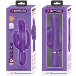 PRETTY LOVE - CAMMY TRIPLE VIBRADOR MULTIFUNCIÓN 4 EN 1 MORADO - Imagen 9