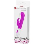 PRETTY LOVE - CENTAUR VIBRADOR RABBIT 30 MODOS DE VIBRACIÓN MORADO - Imagen 6