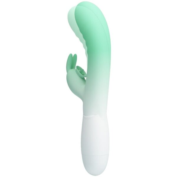 Imagen del artículo erótico PRETTY LOVE - CERBERUS VIBRADOR RABBIT 3O VIBRACIONES VERDE de PRETTY LOVE en la sección JUGUETES BIENESTAR |Vibradores|Vibradores Rabbit de Millenial Sexshop.