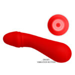 PRETTY LOVE - CETUS VIBRADOR RECARGABLE ROJO - Imagen 7