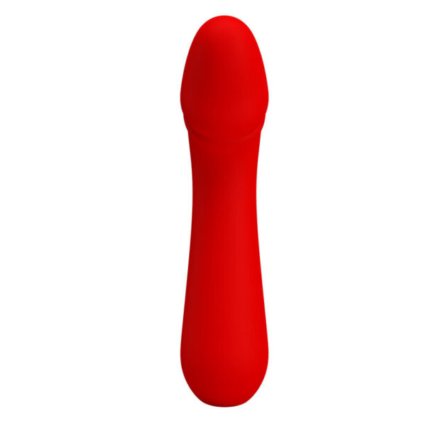 Imagen del artículo erótico PRETTY LOVE - CETUS VIBRADOR RECARGABLE ROJO de PRETTY LOVE SMART en la sección JUGUETES BIENESTAR |Vibradores|Vibradores Punto G de Millenial Sexshop.