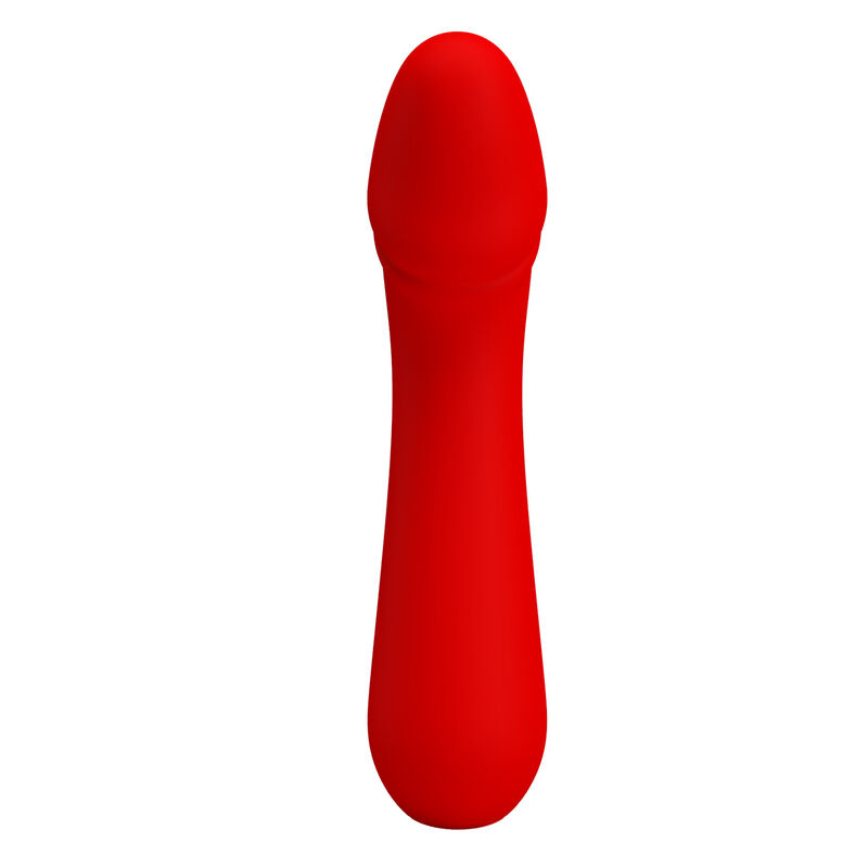 Imagen del artículo erótico PRETTY LOVE - CETUS VIBRADOR RECARGABLE ROJO de PRETTY LOVE SMART en la sección JUGUETES BIENESTAR |Vibradores|Vibradores Punto G de Millenial Sexshop.