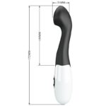 PRETTY LOVE - CHARLES VIBRADOR PUNTO G 30 MODOS NEGRO - Imagen 7