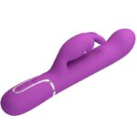 PRETTY LOVE - COALE VIBRADOR RABBIT MULTIFUNCIÓN 4 EN 1 MORADO - Imagen 3