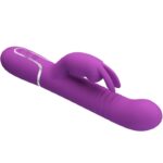 PRETTY LOVE - COALE VIBRADOR RABBIT MULTIFUNCIÓN 4 EN 1 MORADO - Imagen 4
