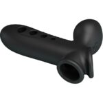 PRETTY LOVE - CRANE FUNDA PARA PENE CON AIRBAG NEGRO - Imagen 6