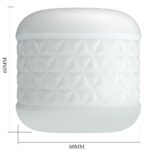 PRETTY LOVE - CRYSTLE MASTURBADOR MASCULINO BLANCO - Imagen 8