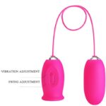 PRETTY LOVE - DAISY HUEVO VIBRADOR + LENGUA ESTIMULADORA DE CLÍTORIS ROSA - Imagen 6