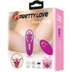 PRETTY LOVE - DANCING BUTTERFLY ESTIMULADOR PARA BRAGUITA CON CONTROL REMOTO LILA - Imagen 4