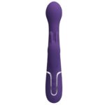 PRETTY LOVE - DEJON VIBRADOR RABBIT 3 EN 1 MULTIFUNCIÓN MORADO - Imagen 3
