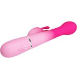 PRETTY LOVE - DEJON VIBRADOR RABBIT 3 EN 1 MULTIFUNCIÓN ROSA - Imagen 6
