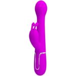 Imagen del artículo erótico PRETTY LOVE - DEJON VIBRADOR RABBIT 3 EN 1 MULTIFUNCIÓN VIOLETA de PRETTY LOVE FLIRTATION en la sección JUGUETES BIENESTAR |Vibradores|Vibradores Rabbit de Millenial Sexshop.