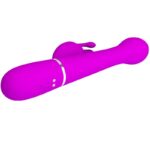 PRETTY LOVE - DEJON VIBRADOR RABBIT 3 EN 1 MULTIFUNCIÓN VIOLETA - Imagen 6
