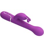 PRETTY LOVE - DEJON VIBRADOR RABBIT MULTIFUNCIÓN 3 EN 1 MORADO - Imagen 4
