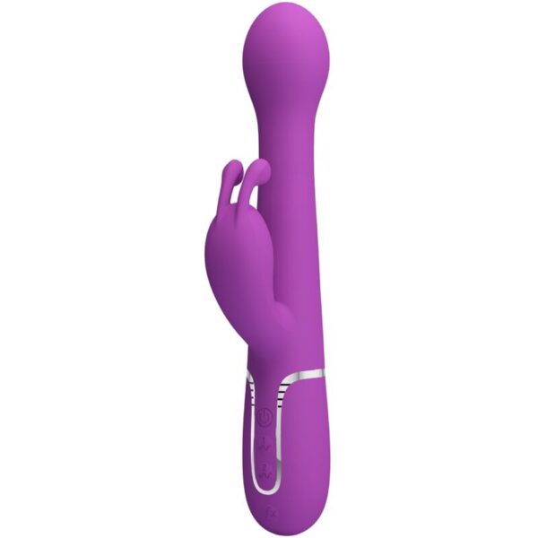 Imagen del artículo erótico PRETTY LOVE - DEJON VIBRADOR RABBIT MULTIFUNCIÓN 3 EN 1 MORADO de PRETTY LOVE en la sección JUGUETES BIENESTAR |Vibradores|Vibradores HI-TECH de Millenial Sexshop.