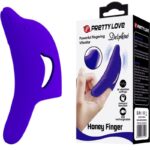 Imagen del artículo erótico PRETTY LOVE - DELPHINI PODEROSO ESTIMULADOR DE DEDO AZUL OSCURO de PRETTY LOVE en la sección JUGUETES BIENESTAR |Vibradores|Vibradores Dedo de Millenial Sexshop.