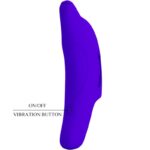 PRETTY LOVE - DELPHINI PODEROSO ESTIMULADOR DE DEDO AZUL OSCURO - Imagen 7