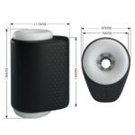 PRETTY LOVE - DJ GIRL MASTURBADOR MASCULINO CON VIBRACIÓN 5 CONFIGURACIONES NEGRO - Imagen 9