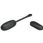 PRETTY LOVE - DOREEN HUEVO VIBRADOR DE LUJO RECARGABLE NEGRO CONTROL REMOTO - Imagen 4