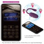 PRETTY LOVE - DOREEN HUEVO VIBRADOR RECARGABLE LILA - Imagen 14