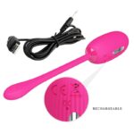 PRETTY LOVE - DOREEN HUEVO VIBRADOR RECARGABLE MAGENTA CONTROL REMOTO - Imagen 5