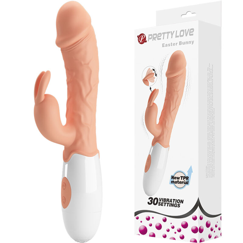 Imagen del artículo erótico PRETTY LOVE - EASTER BUNNY VIBRADOR CON ESTIMULADOR de PRETTY LOVE en la sección JUGUETES BIENESTAR |Vibradores|Vibradores Rabbit de Millenial Sexshop.