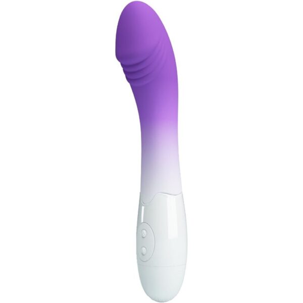 Imagen del artículo erótico PRETTY LOVE - ELEMENTAL VIBRADOR PUNTO G 30 VIBRACIONES MORADO de PRETTY LOVE en la sección JUGUETES BIENESTAR |Vibradores|Vibradores Punto G de Millenial Sexshop.
