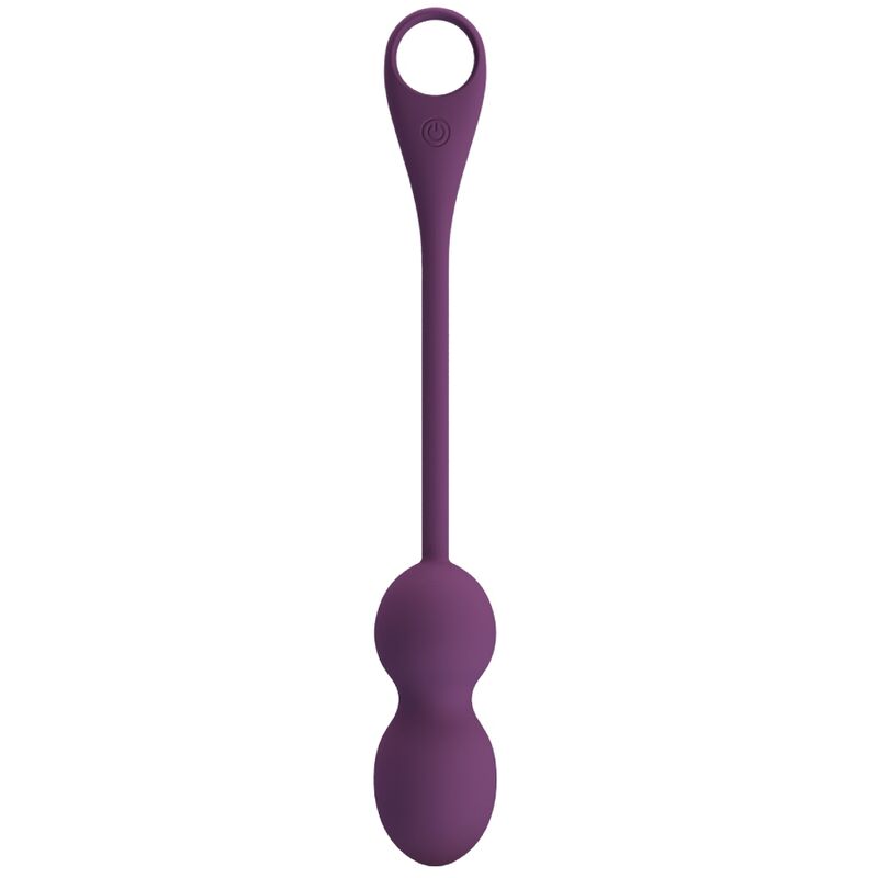 Imagen del artículo erótico PRETTY LOVE - ELVIRA KEGEL BALLS APP CONTROL REMOTO MORADO de PRETTY LOVE en la sección JUGUETES BIENESTAR |Juguetes para Mujeres|Estimuladores|Huevos vibradores de Millenial Sexshop.